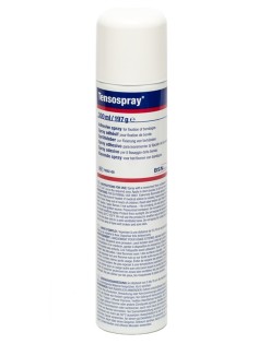 Spray adhésif pour bas auto-fixant