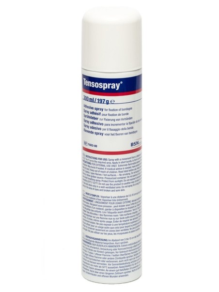 Spray adhésif pour bas auto-fixant