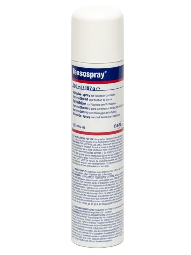 Spray adhésif pour bas auto-fixant