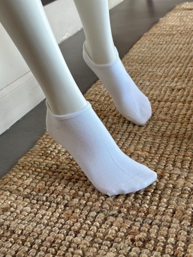 Socquette sans élastique - L'invisible coton