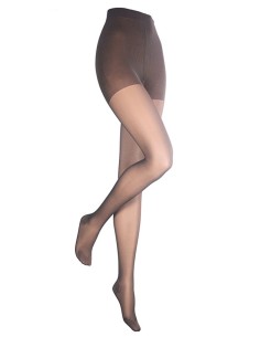 Collant  de contention 70D transparent - Maille lisse 70