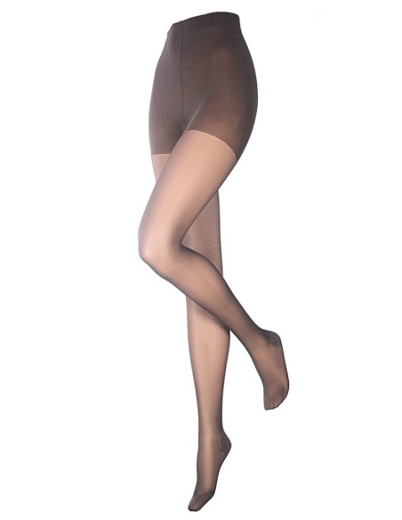 Collant  de contention 140D transparent - Maille lisse 140