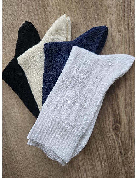 Chaussette mi haute sans élastique - L'irlandaise