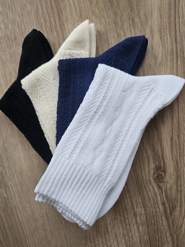 Chaussette mi haute sans élastique - L'irlandaise
