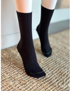 Chaussette mi haute sans élastique - La bio