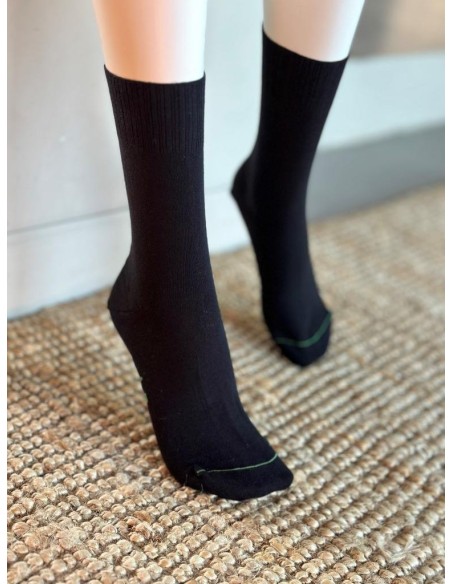 Chaussette mi haute sans élastique - La bio