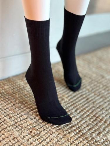 Chaussette mi haute sans élastique - La bio