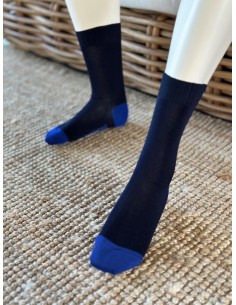Chaussette mi haute sans élastique - La raffinée