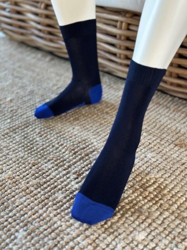 Chaussette mi haute sans élastique - La raffinée