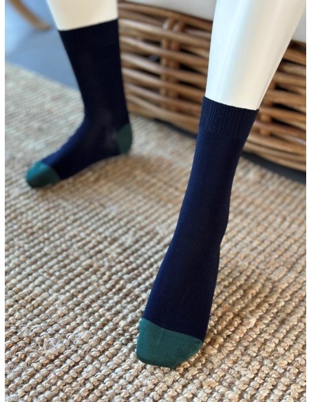 Chaussette mi haute sans élastique - La raffinée