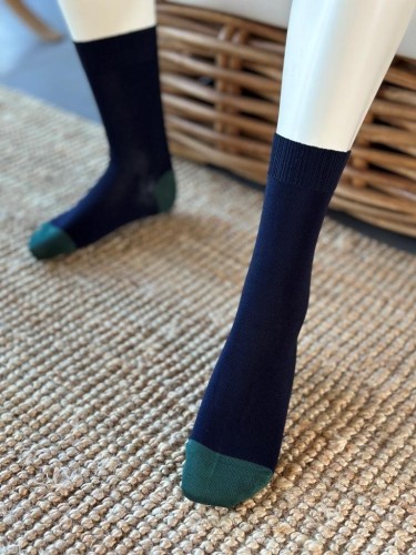Chaussette mi haute sans élastique - La raffinée