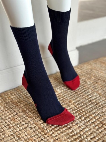 Chaussette mi haute sans élastique - La raffinée
