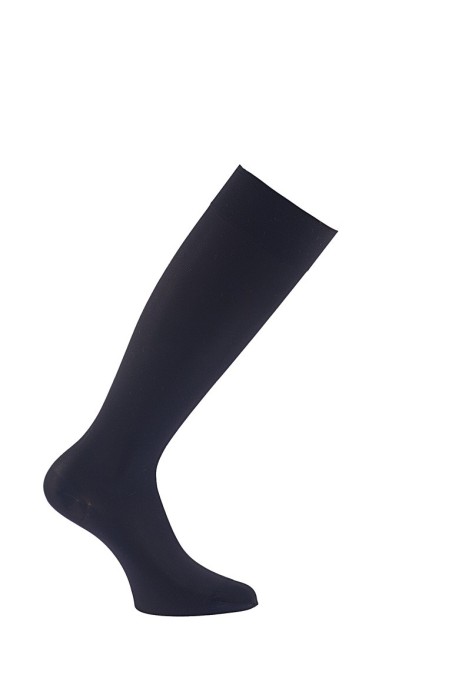 Chaussette de contention opaque - Microfibre mixte