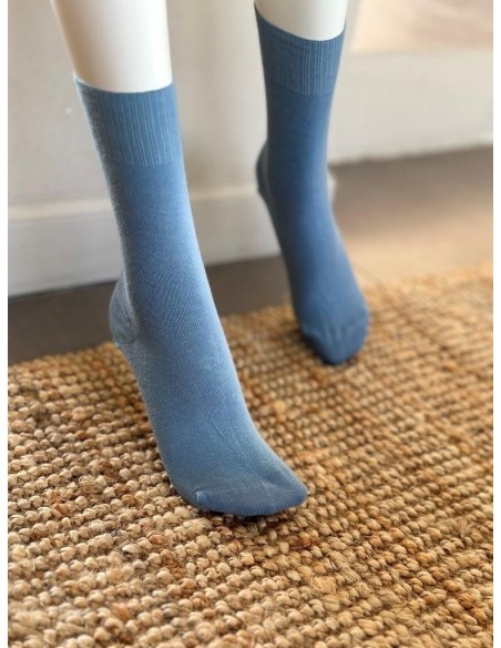 Chaussette mi haute sans élastique - La climatisée