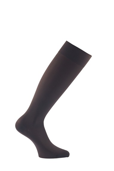 Chaussette de contention opaque - Microfibre mixte