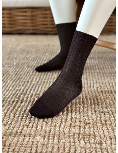 Chaussette mi haute sans élastique - L'originale