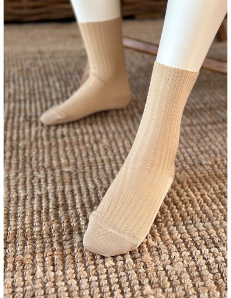 Chaussette mi haute sans élastique - L'originale