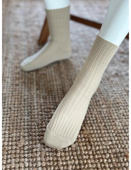 Chaussette mi haute sans élastique - L'agile