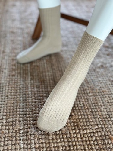 Chaussette mi haute sans élastique - L'agile