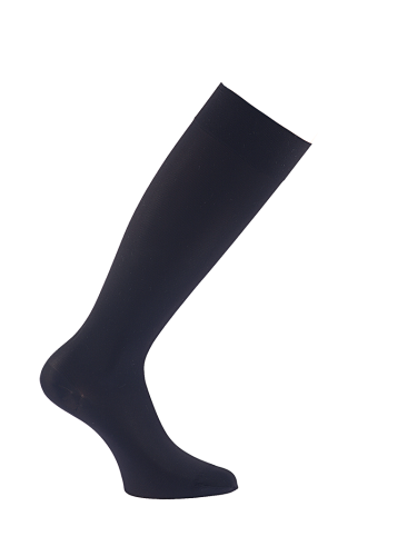 Chaussette de contention opaque - Coton homme