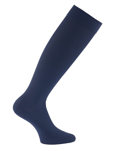 Chaussette de contention opaque - Coton mixte