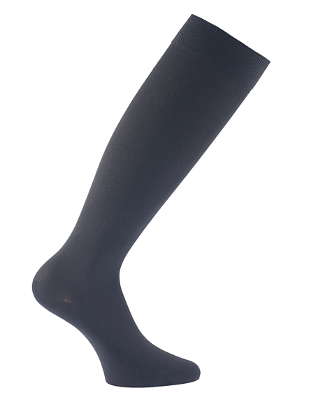Chaussette de contention opaque - Coton mixte