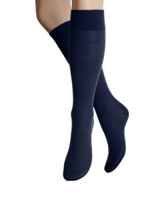 Chaussette de contention opaque - Laine mixte
