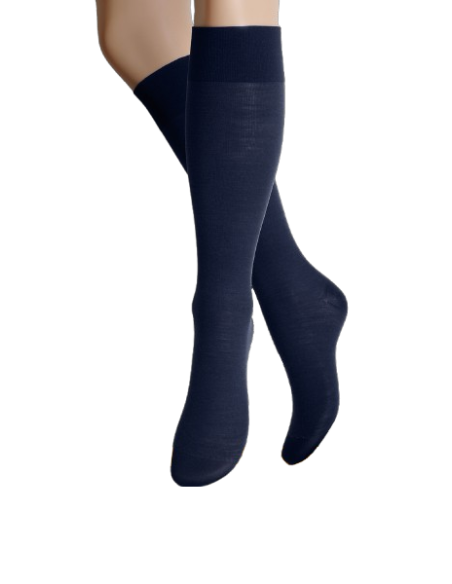 Chaussette de contention opaque - Laine mixte