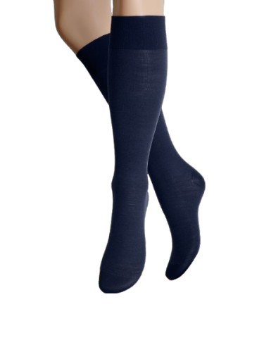 Chaussette de contention opaque - Laine mixte
