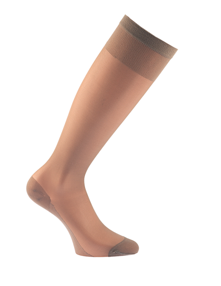 Chaussette de contention femme 40D transparent - Préventif 40