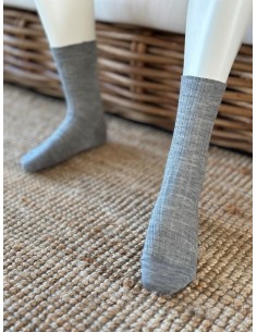 Chaussette mi haute sans élastique - La résistante