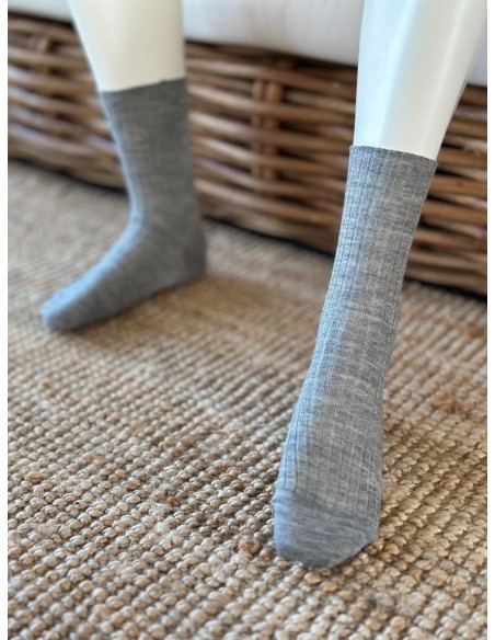 Chaussette mi haute sans élastique - La résistante