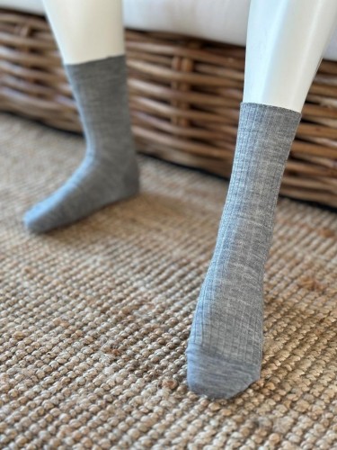 Chaussette mi haute sans élastique - La résistante