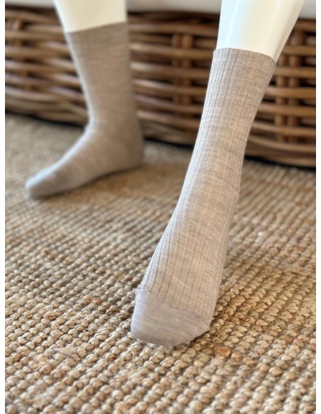 Chaussette mi haute sans élastique - La résistante