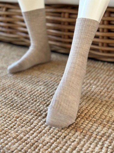 Chaussette mi haute sans élastique - La résistante