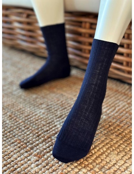 Chaussette mi haute sans élastique - La résistante