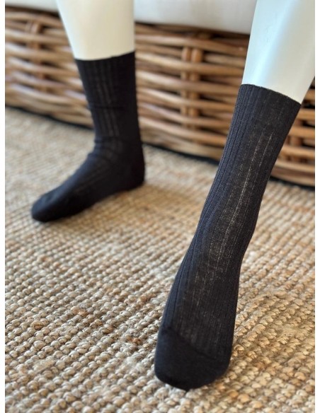 Chaussette mi haute sans élastique - La résistante