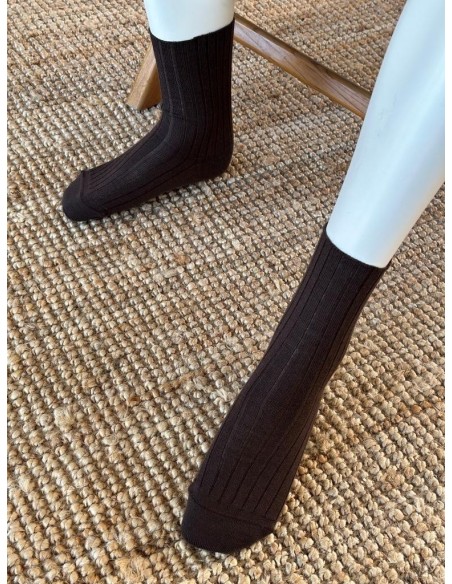 Chaussette mi haute sans élastique - La résistante