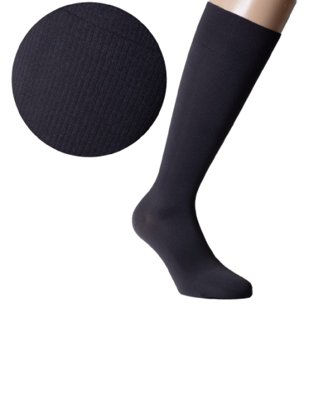 Chaussette de contention opaque - Microfibre mixte