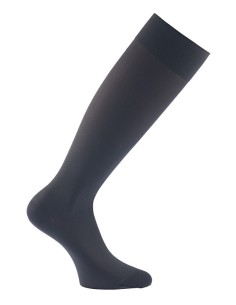 Chaussette de contention opaque - Microfibre homme