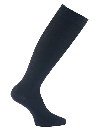 Chaussette de contention opaque - Coton mixte