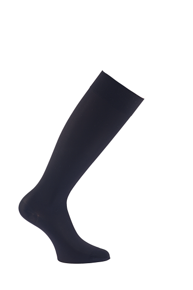 Chaussette de contention opaque - Coton homme