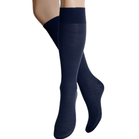 Chaussette de contention opaque - Laine mixte